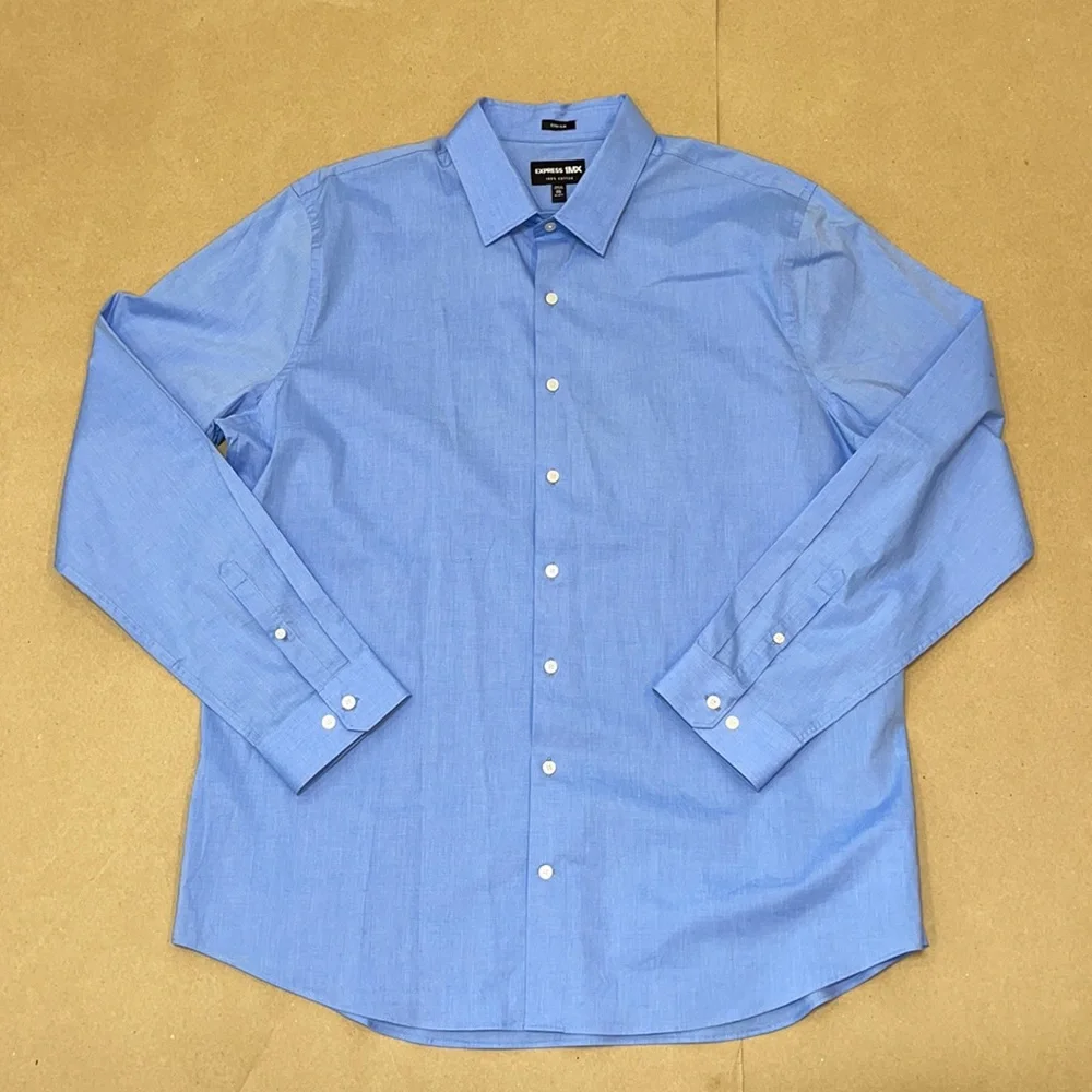 Express Men’s Dress Shirts 2XL Fitted/Extra Slim - Picture 2 of 8